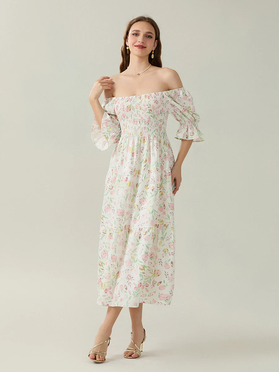 Floral Maternity Dress